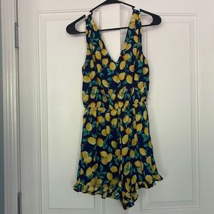 Lemon Romper from Francesca’s.